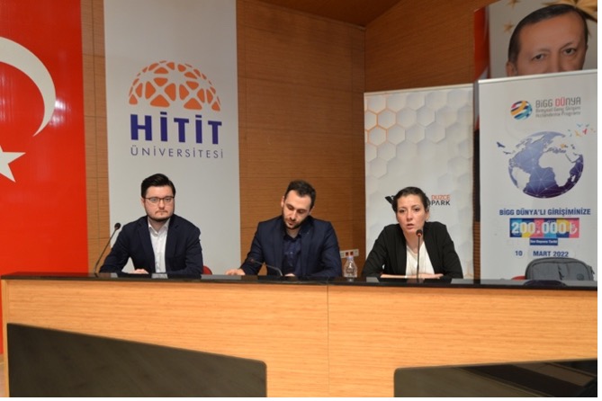 BİGG DÜNYA – Hitit Üniversitesi’nde Girişimci Adayları ile Buluştu