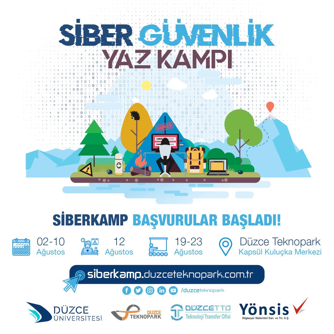 “Siber Güvenlik Yaz Kampı 2” Başvuruları Başladı!